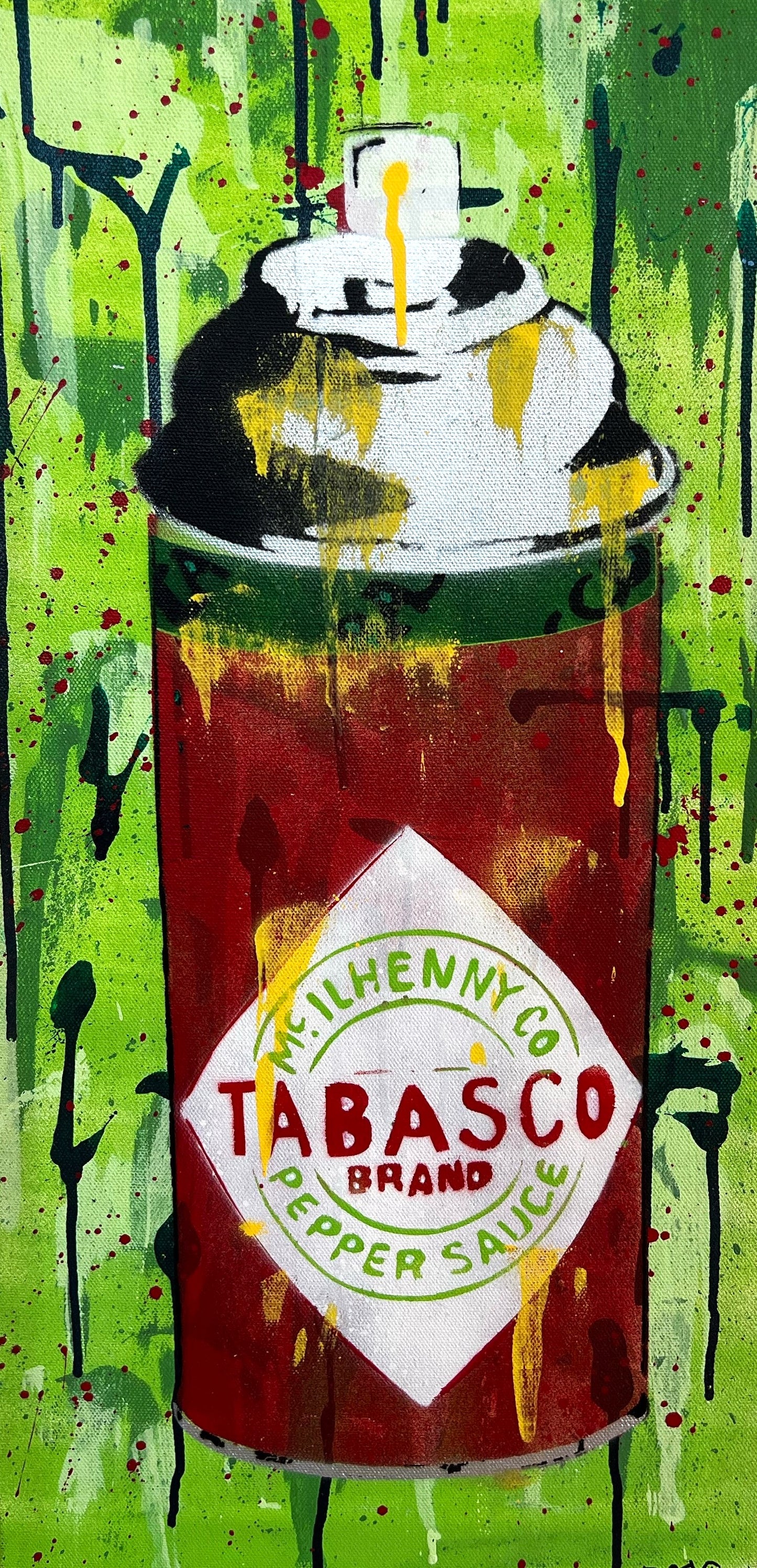 Tabasco Spray Can