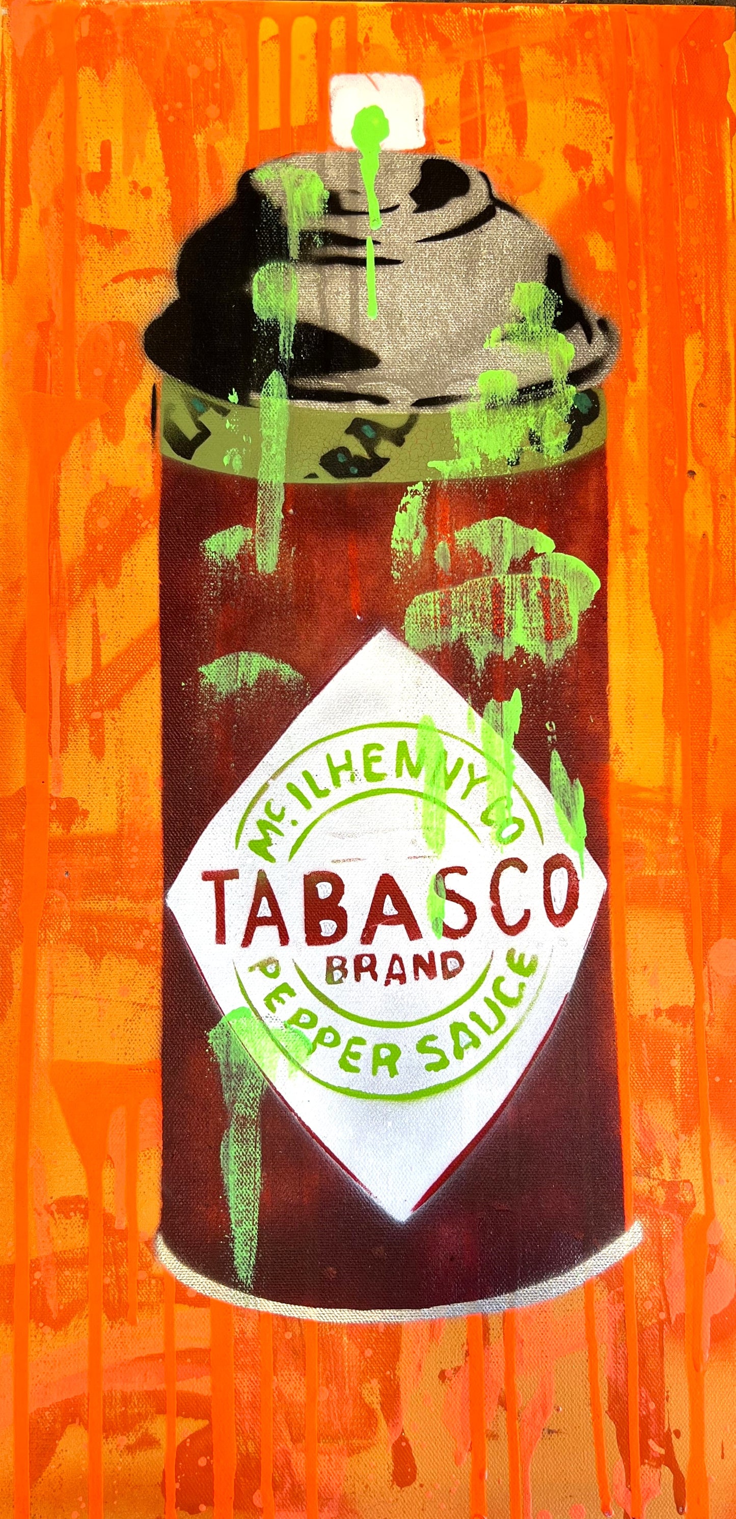 Tabasco Spray Can