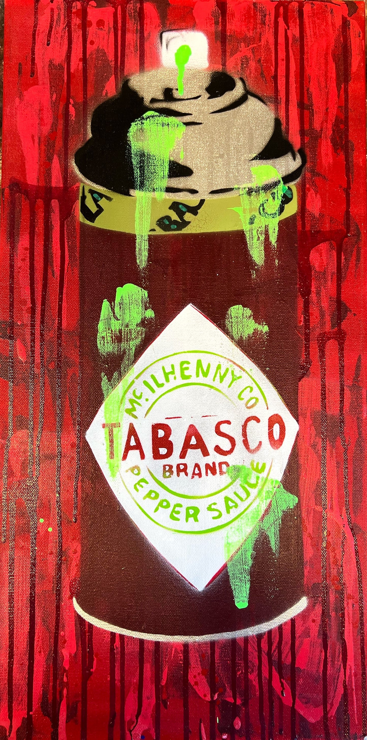 Tabasco Spray Can